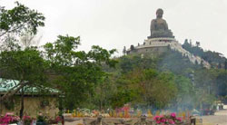 Big Buddha on Lantau Island, Hong Kong