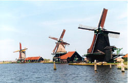 Dutch windmills