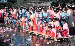 Loy Krathong Festival Thailand